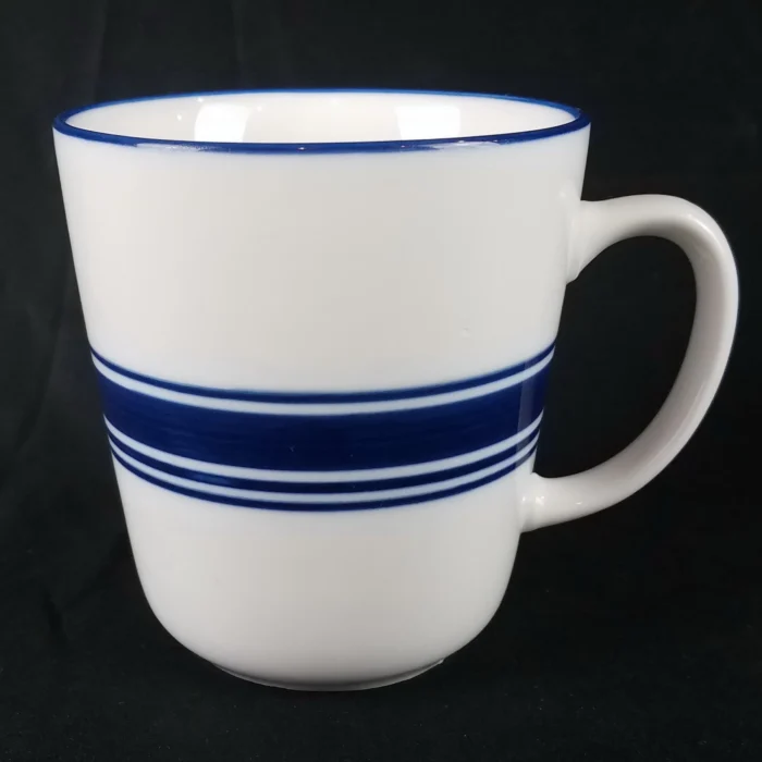 Mainstays CASUAL BANDED COBALT BLUE Mug