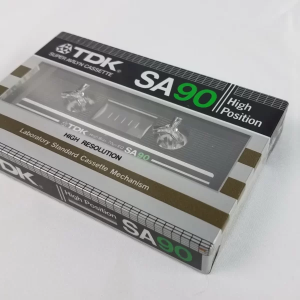 TDK SA90 TYPE II HIGH BIAS Audio Cassette Tape Made in USA - Sealed NOS