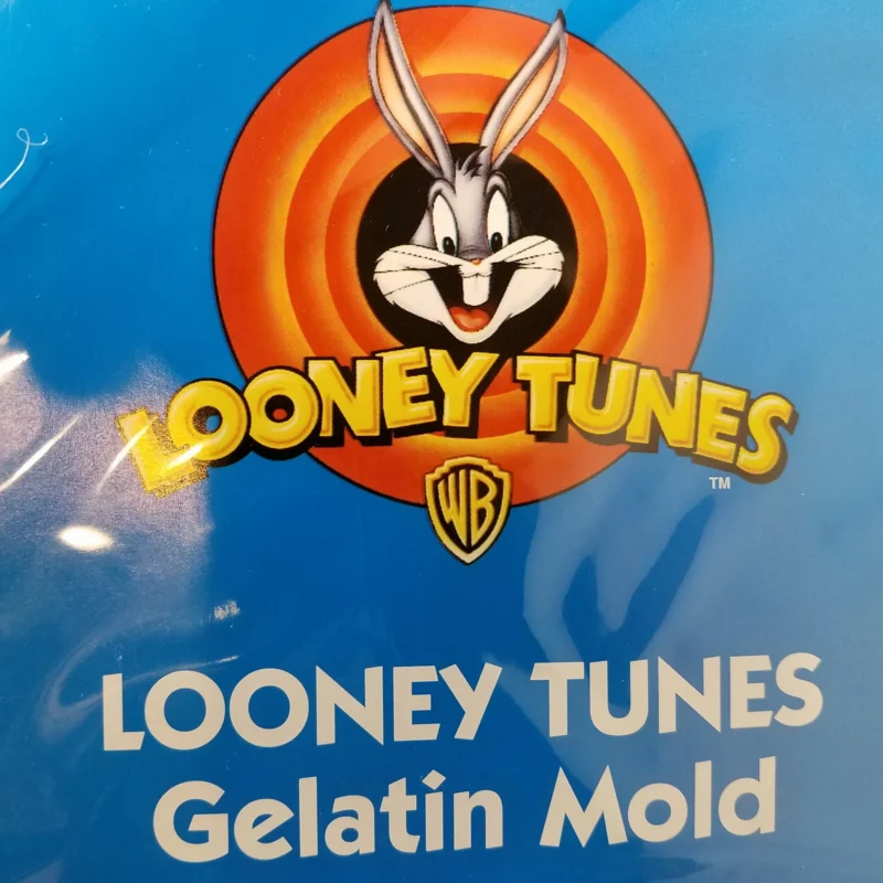 Warner Bros LOONEY TUNES Gelatin Candy Mold Tray Bugs Daffy Taz Porky Tweety, Larry's Basement