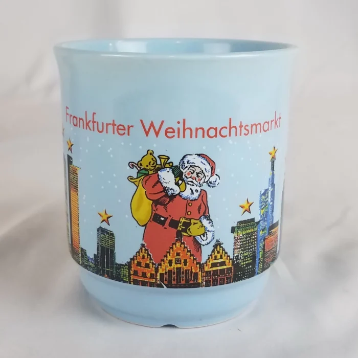 Vintage Frankfurter Weihnachtsmarkt Cup Kossinger Germany Christmas