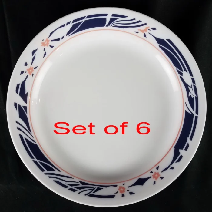 Set of 6 Corelle (Corning) NOCTURNE Salad Plate