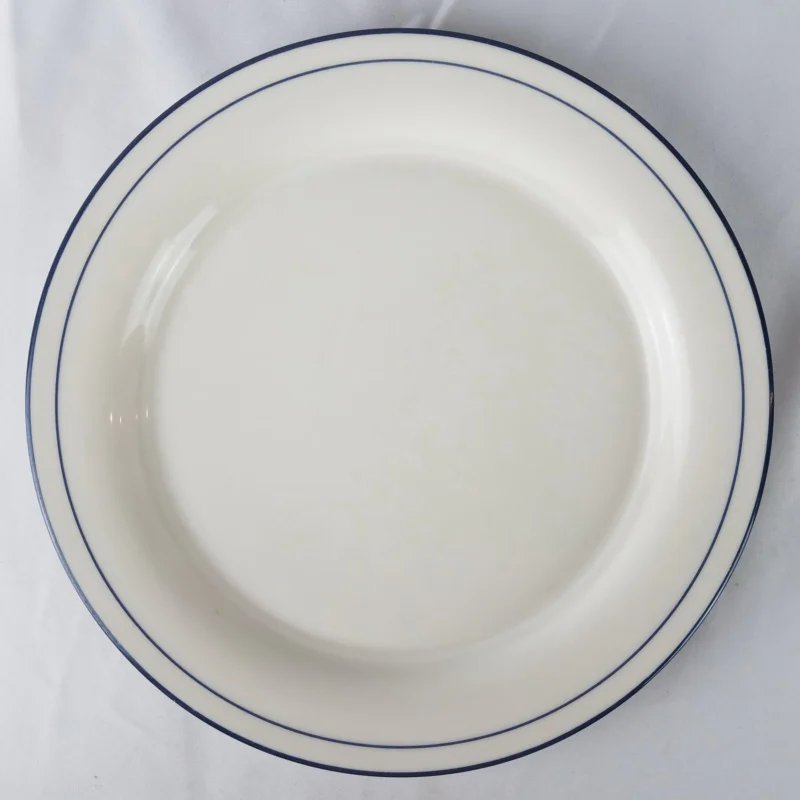 Lenox Chinastone BLUE PINSTRIPES Salad Plate