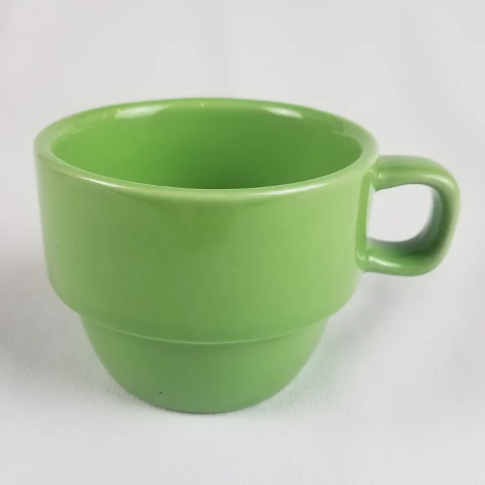World Market Stacking Espresso Cup - Green