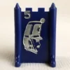 #5 CAPTAIN (Blue) - Stratego (1961-1975) - Replacement Game Piece - Plastic