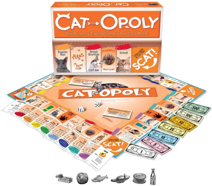 CAT-OPOLY Board Game - Late for the Sky NEW