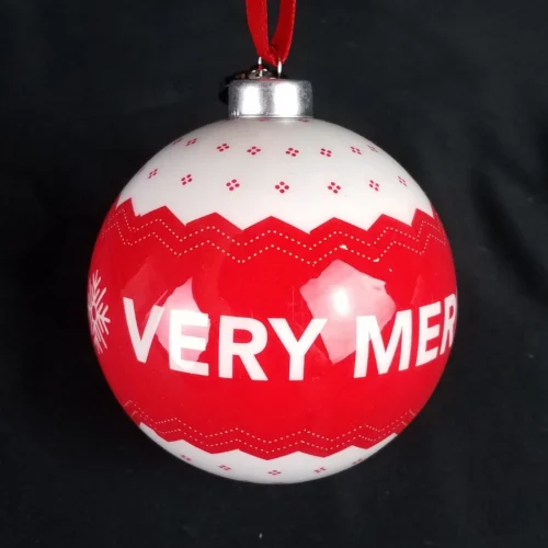2021 Chick-Fil-A 'Very Merry' Holiday Christmas Tree Ornament NIB