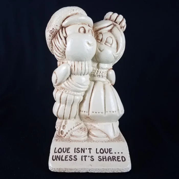 Paula 1973 W337 "Love Isn't Love... Unless It's Shared" Figurine