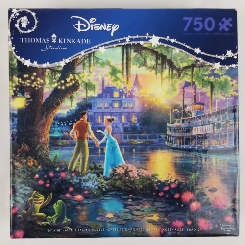 Disney Thomas Kinkade Ceaco The Princess and the Frog 750pc Jigsaw Puzzle