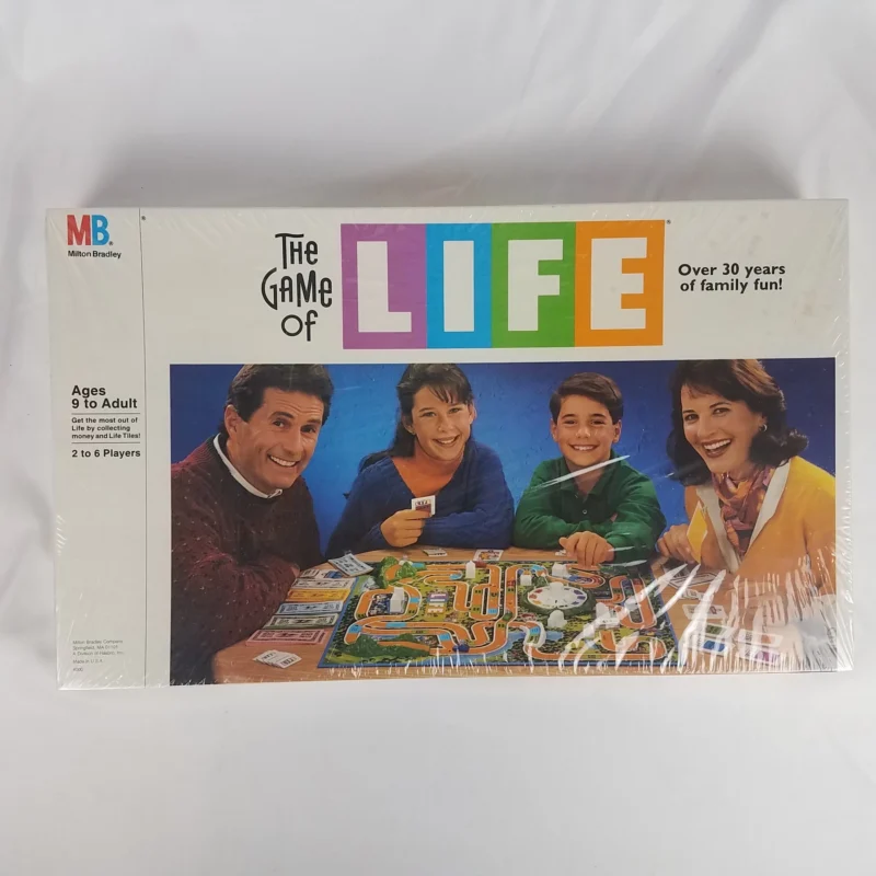 Vintage THE GAME OF LIFE 1991 Milton Bradley NEW FACTORY SEALED