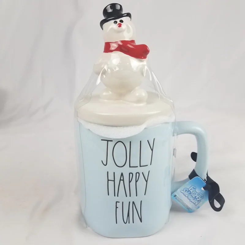 Frosty The Snowman Mug And Snowman Topper