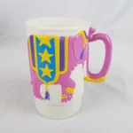 Vintage 1988 Ringling Bros Barnum And Bailey Circus 3D Elephant Plastic Mug