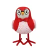 Target Spritz Valentine's Day Fabric Bird Figurine FLEDGE Heart Shaped Glasses