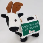 Chick-Fil-A 2015 Cow Plush Christmas Holiday