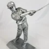Golf Trophy Driving Swing - Resin Pewter Tone