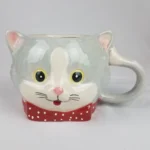 Pier 1 Imports 3D Cat Face Mug GC