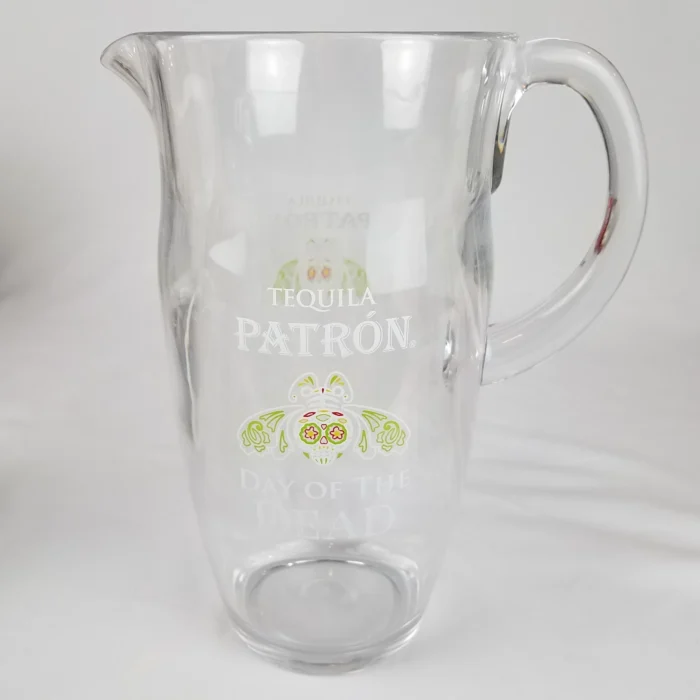 Patron Tequila DAY OF THE DEAD 64oz Acrylic Serving Pitcher