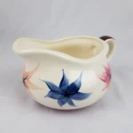 Gail Pittman GRAVY BOAT Blue Green Pink Floral
