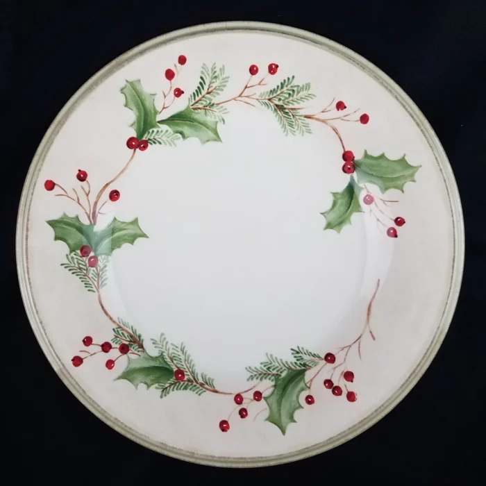 Lenox Holiday Gatherings HOLIDAY BERRY Salad Plate