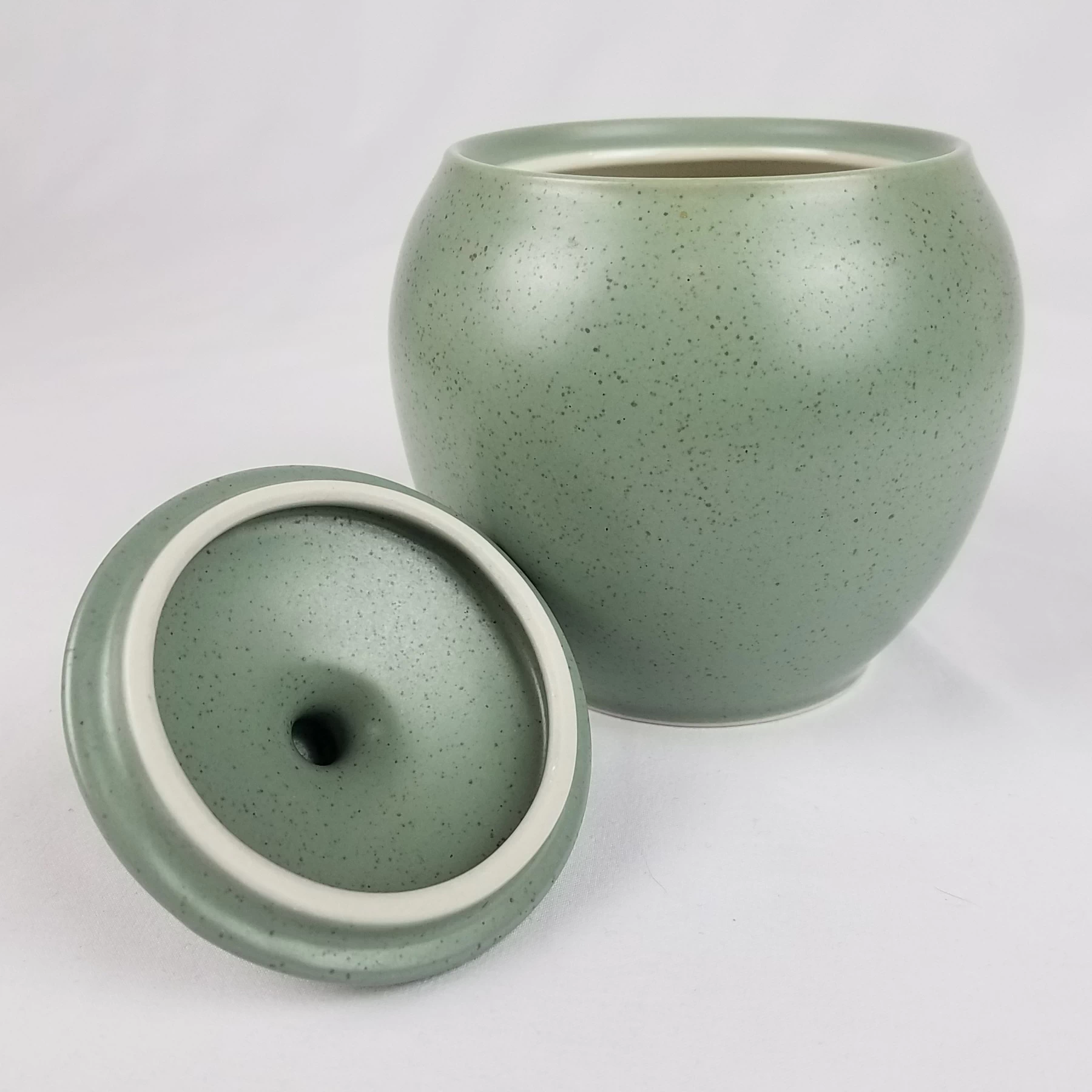 Noritake Colorwave GREEN Sugar Bowl & Lid - Image 3