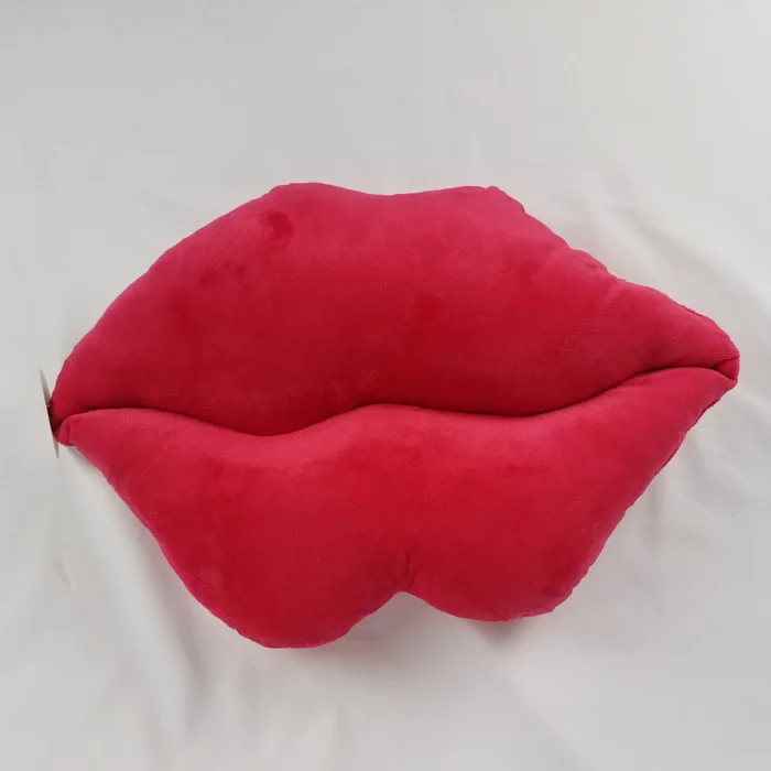 Red Lip 3D Shaped Throw Pillow Valentine's Day Target Bullseye Playground 2024
