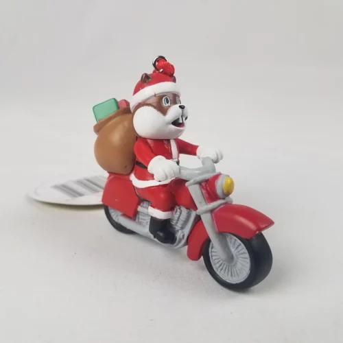 Buc-ee's Christmas Ornament Buc-ee Riding Motorcycle 2023