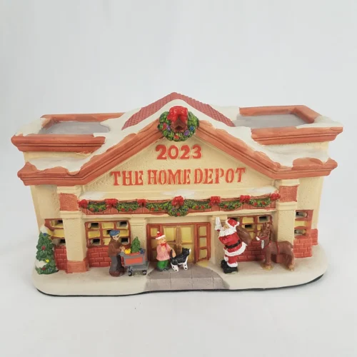 2023 Canterbury Lane Lighted Home Depot Store Home Accents Holiday NIB