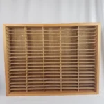 Napa Valley Box Company VTG 100 Cassette Tape Wood Storage Wall Mount Hanging