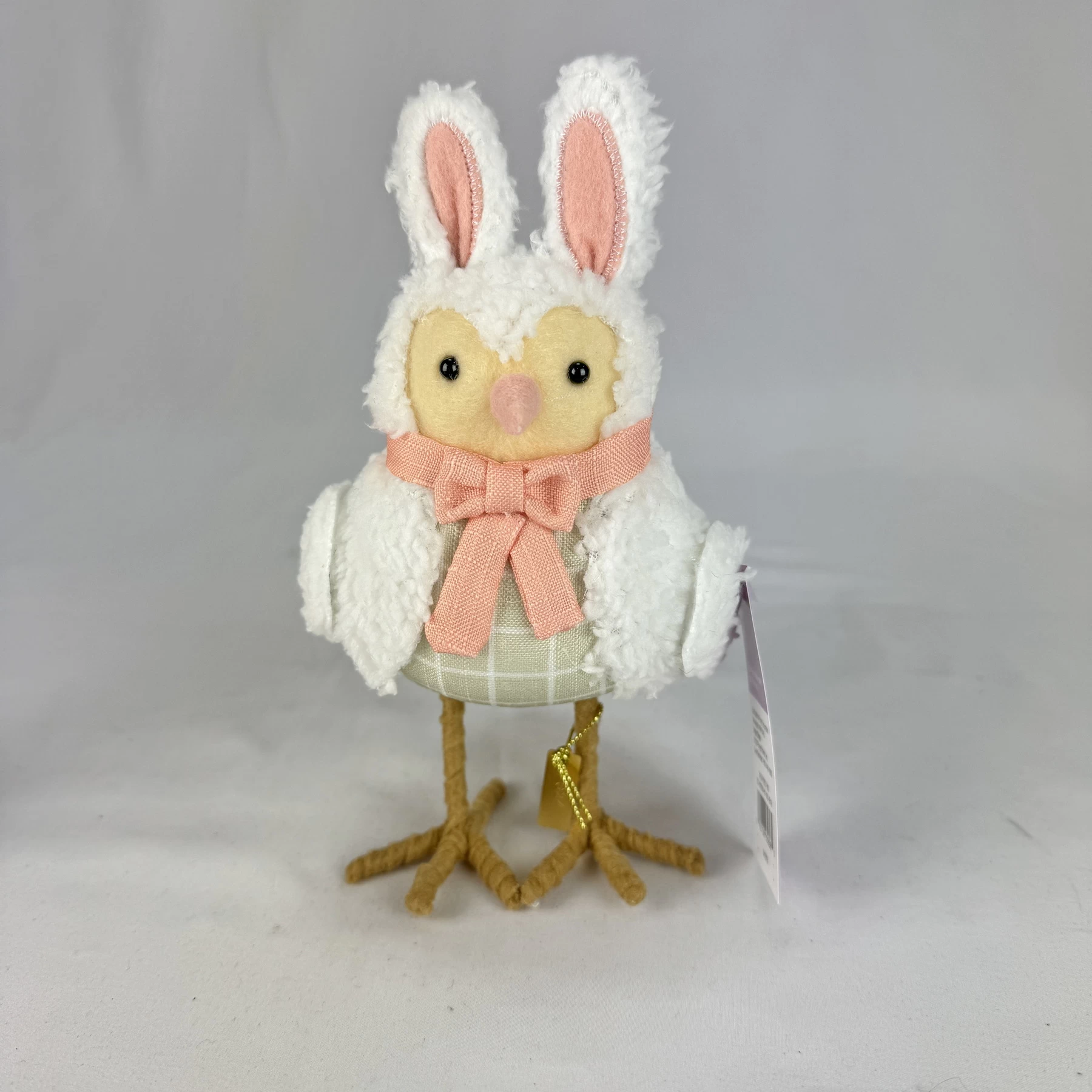 Target Easter Fabric Bird Figurine Decor TUFF White Bunny Spritz 2024 - Image 3