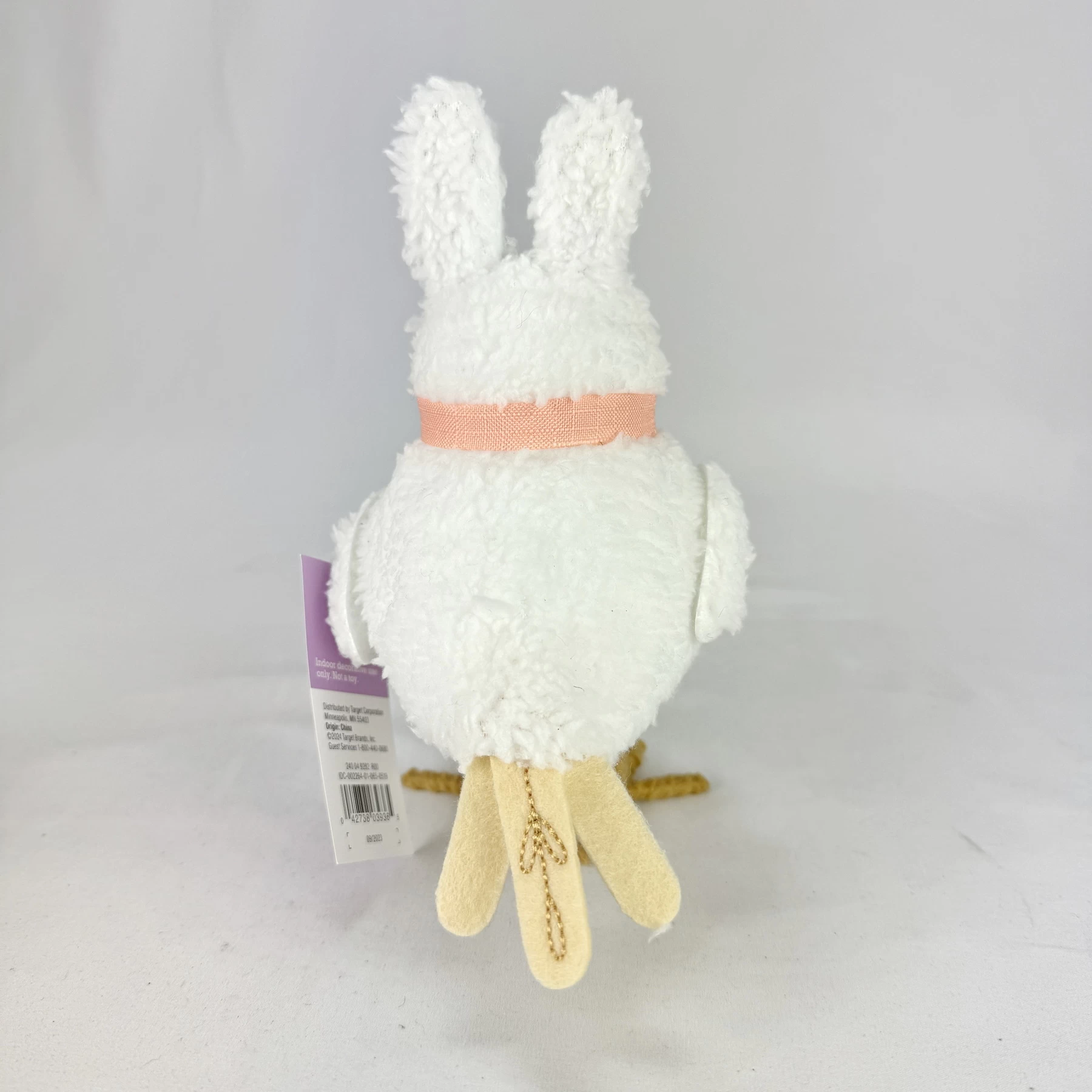 Target Easter Fabric Bird Figurine Decor TUFF White Bunny Spritz 2024 - Image 5