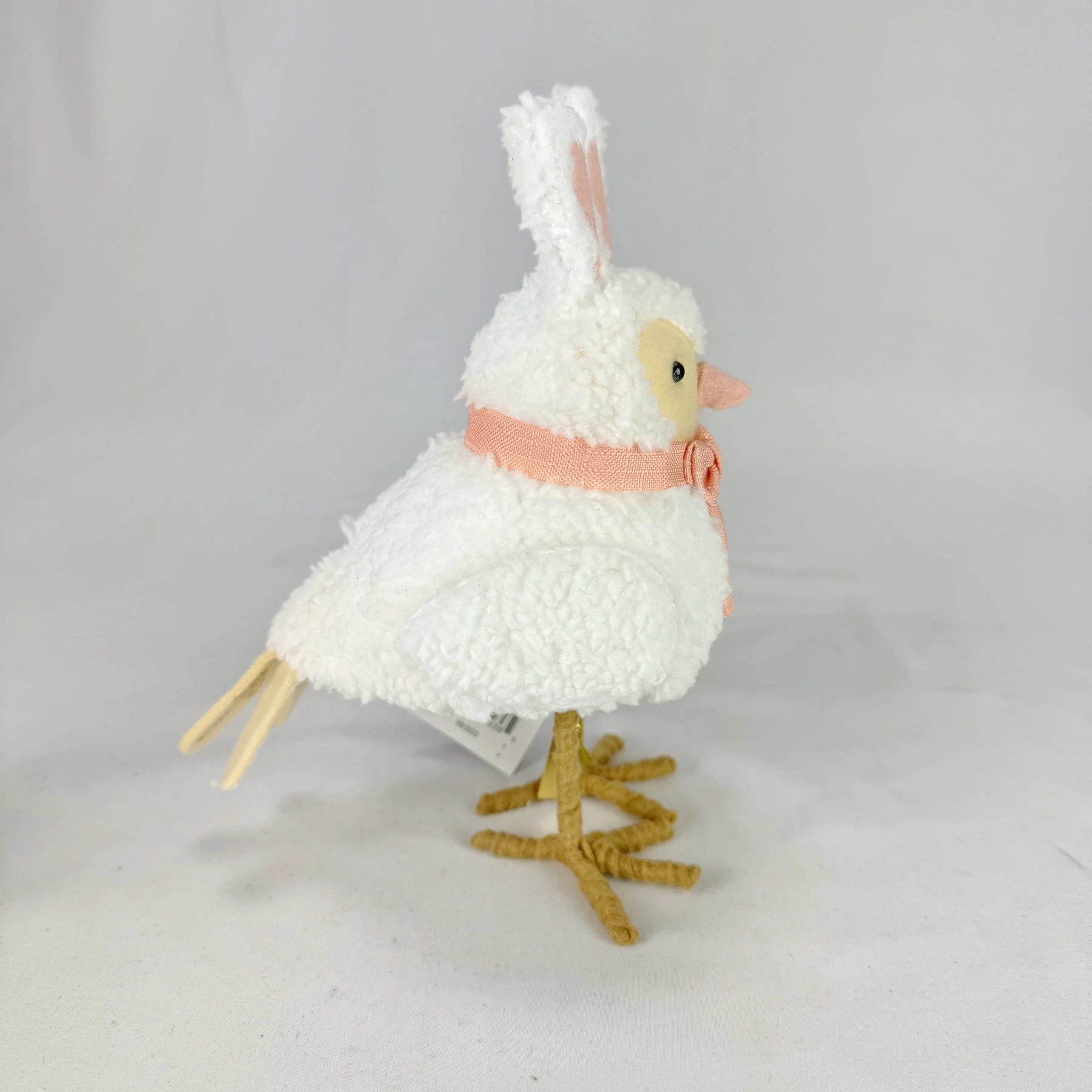 Target Easter Fabric Bird Figurine Decor TUFF White Bunny Spritz 2024 - Image 6