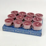 PartyLite MULBERRY Tealight Candles V0429 12 Count
