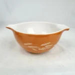 Vintage PYREX AUTUMN HARVEST #441 1 1/2 Pt Cinderella Nesting Mixing Bowl