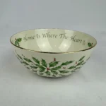Lenox Dimension HOLIDAY Sentiment 7.25" Vegetable Bowl