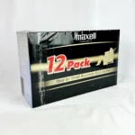 Maxell VHS T-120 Premium Grade 6hr Tapes 12 Pack