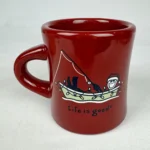 Life Is Good Home Christmas Holiday Fishing Jake 10oz Diner Mug