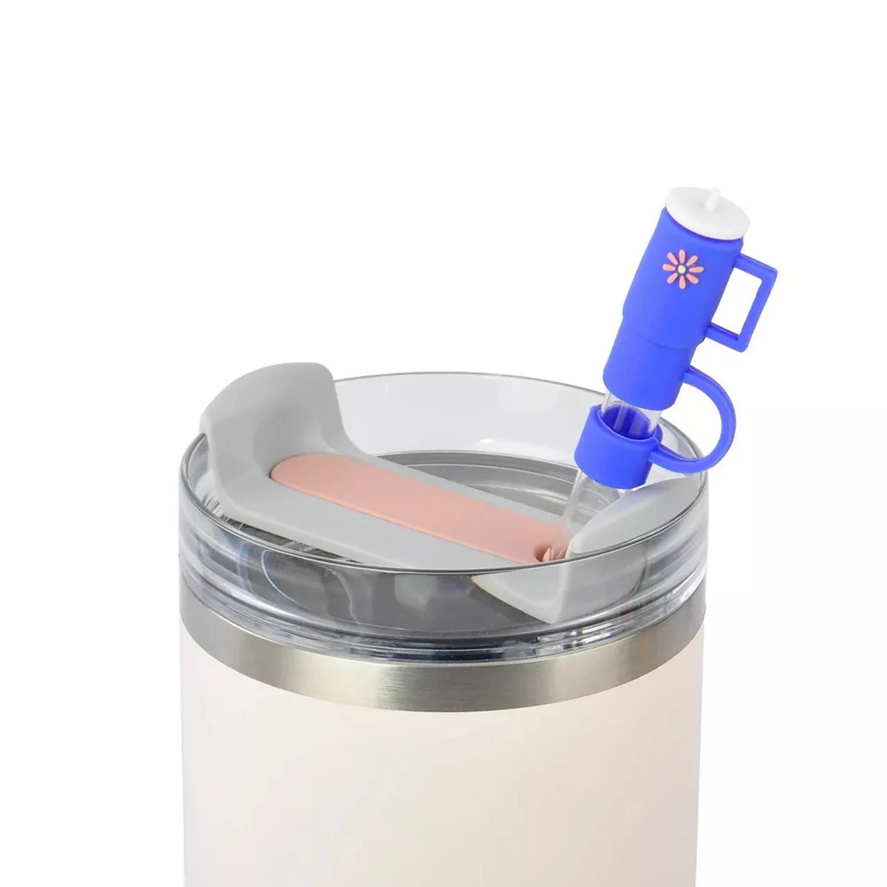 Tumbler Silicone Tumbler Straw Topper Target Bullseye Playground 2024 - Image 2