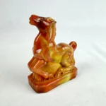 Boyd Crystal Art Glass JOEY THE HORSE Mardi Gras '81 Slag Glass