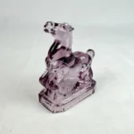 Boyd Crystal Art Glass JOEY THE HORSE Impatient Slag Glass '80