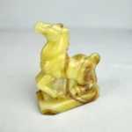 Boyd Crystal Art Glass "Joey The Horse" Zack Boyd Slag '80 Slag Glass
