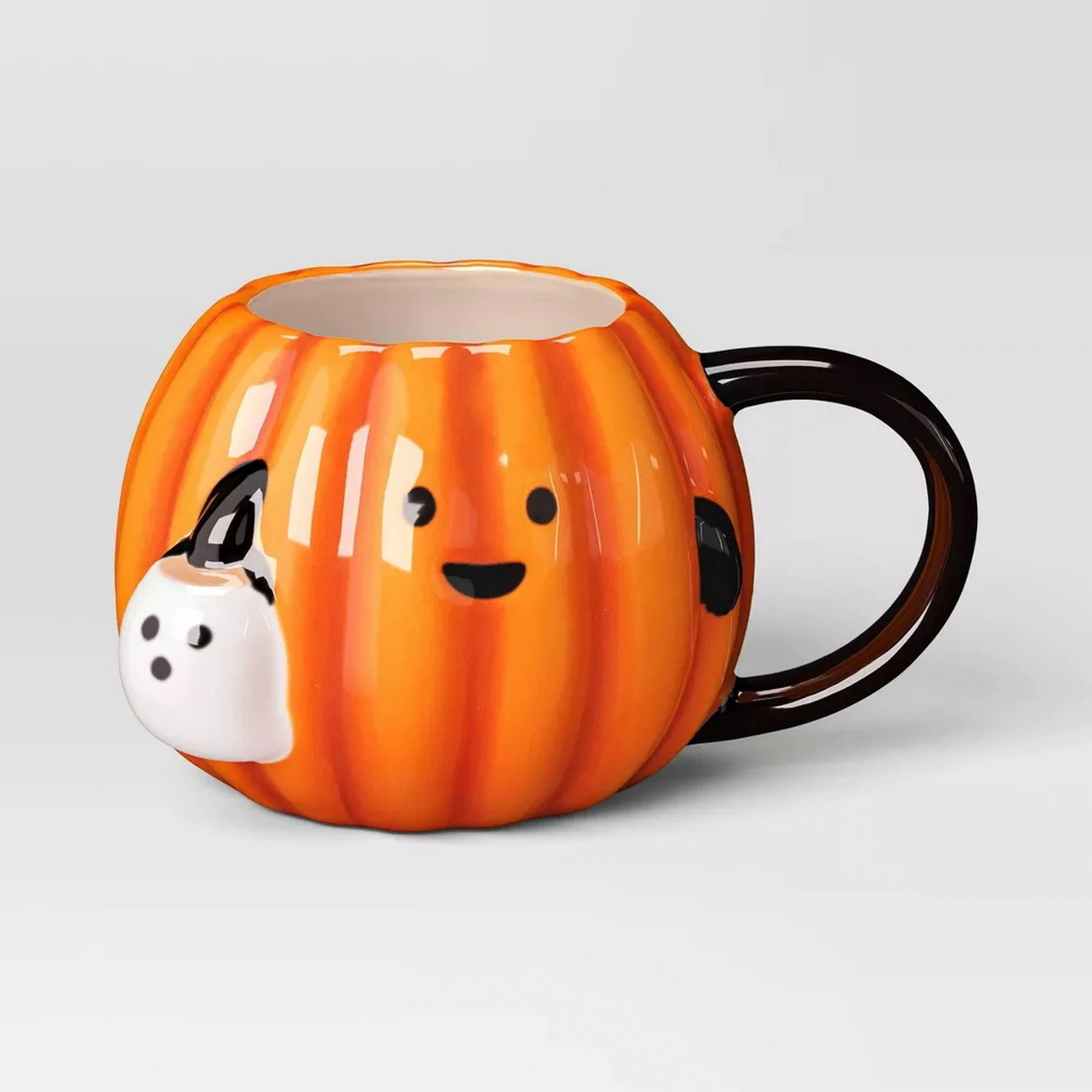 Halloween Figural Pumpkin Mug Stoneware Target Hyde & Eek 2024