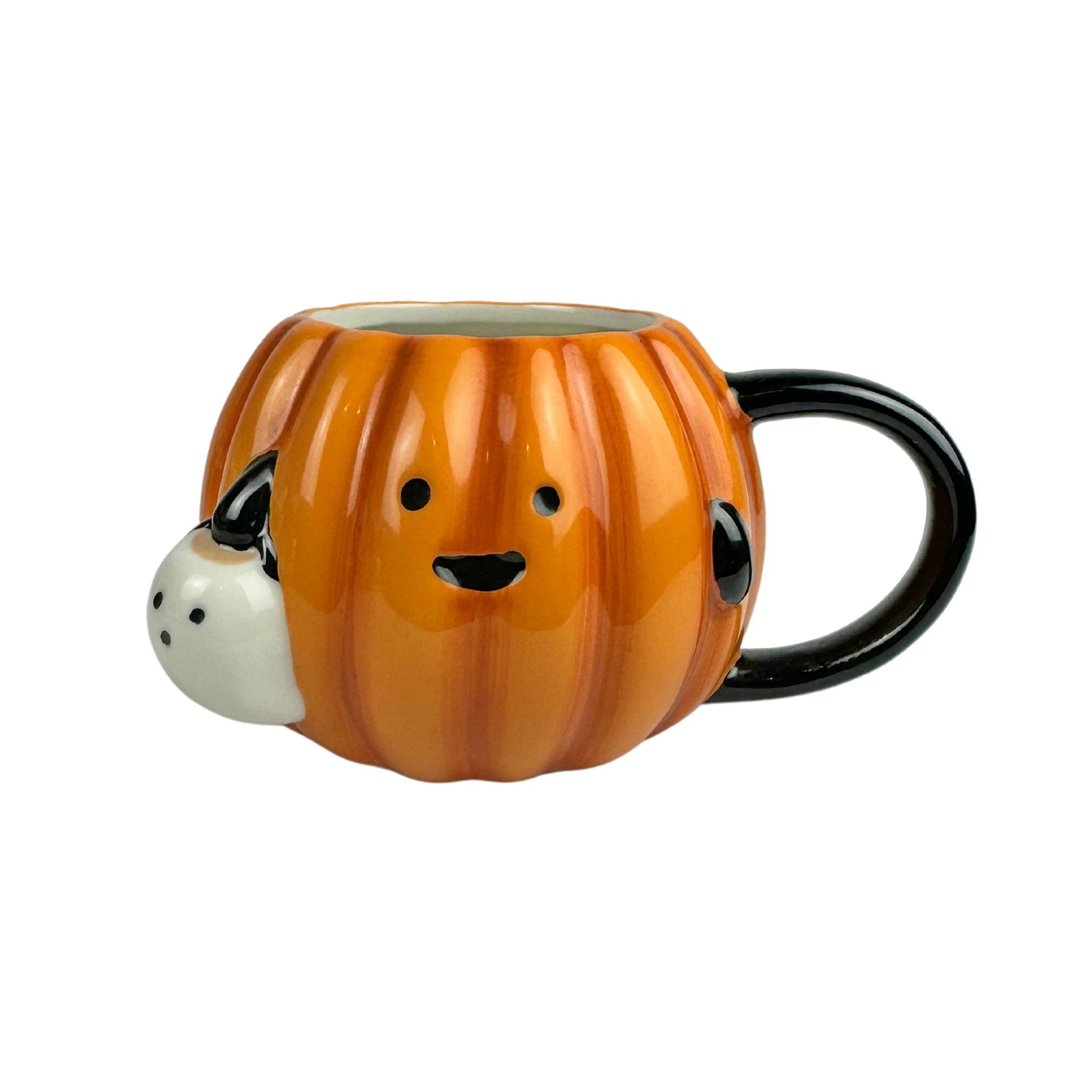 Halloween Figural Pumpkin Mug Stoneware Target Hyde & Eek 2024 - Image 5
