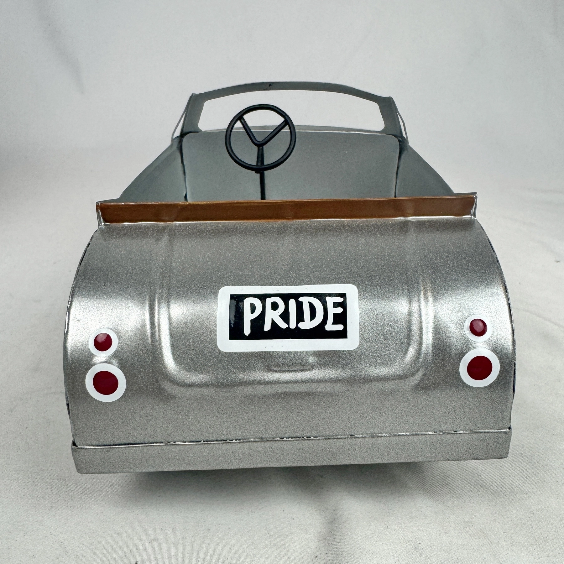PRIDE Movie Star Bird Car Accessory Silver Metal Decorative Convertible Model - Image 5