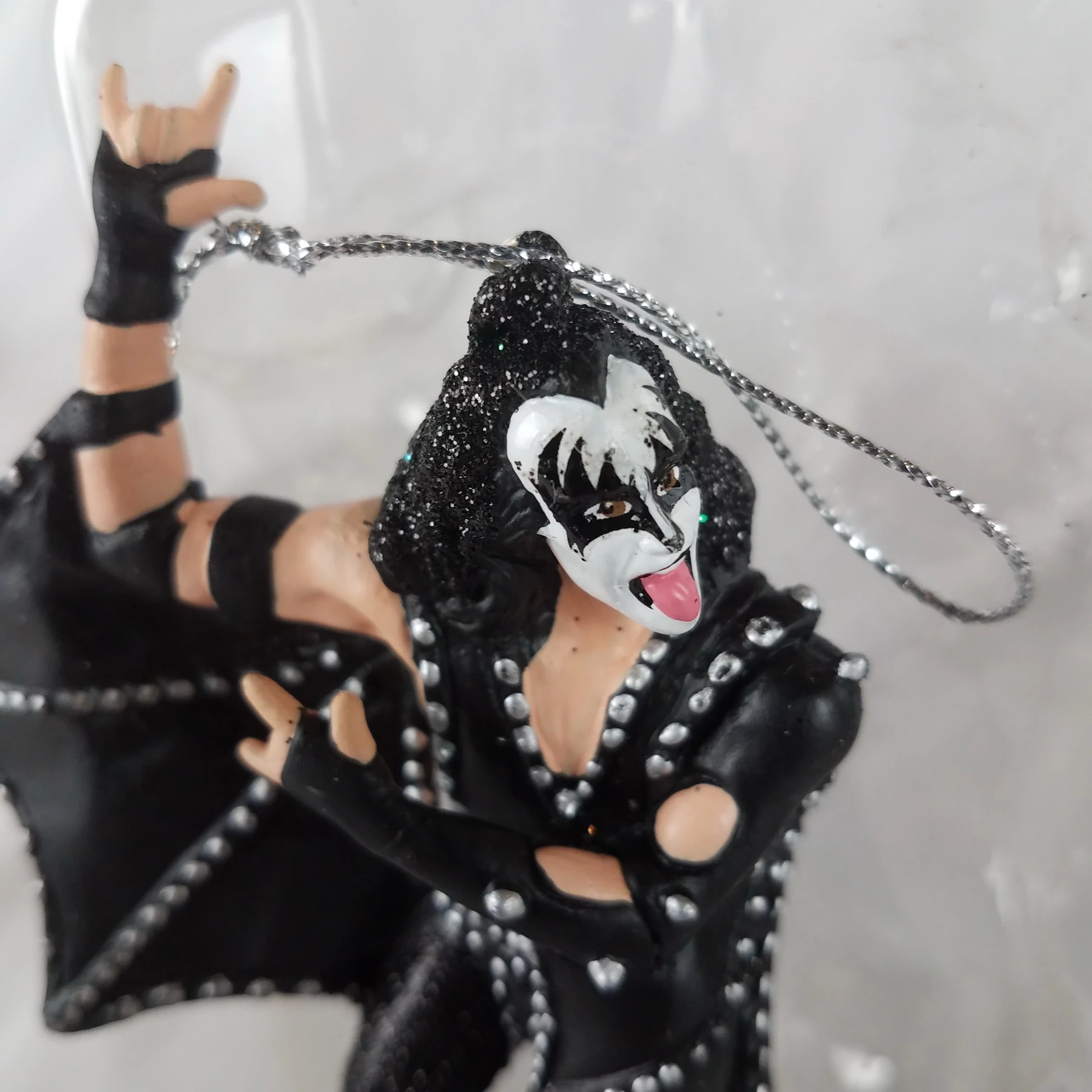 KISS Christmas Ornament - Gene Simmons - Kurt Adler NIB