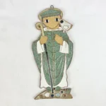 St. Andrew's Abbey Ceramics SAINT DAVID OF WALES Plaque