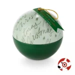 Christmas Ornament Tin 4.2oz Candle CYPRESS & CEDAR Target Bullseye Playground 2024