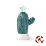 Christmas Light Up Figural Cactus Green Target Bullseye Playground 2004, Larrysbasement.com
