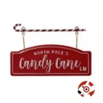 Christmas Wall Decor CANDY CANES Target Bullseye Playground 2024