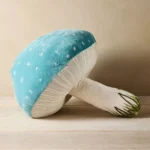 Beaded Mushroom Novelty Plush Pillow BLUE John Derian Target Fall/Autumn 2024