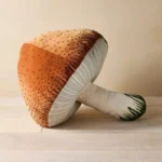 Beaded Mushroom Novelty Plush Pillow BROWN John Derian Target Fall/Autumn 2024