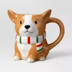 Figural Corgi Dog Mug 14.5oz Target Wondershop Christmas 2024